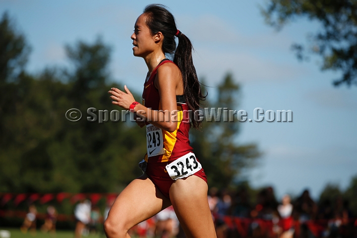 2014StanfordCollWomen-204.JPG - College race at the 2014 Stanford Cross Country Invitational, September 27, Stanford Golf Course, Stanford, California.